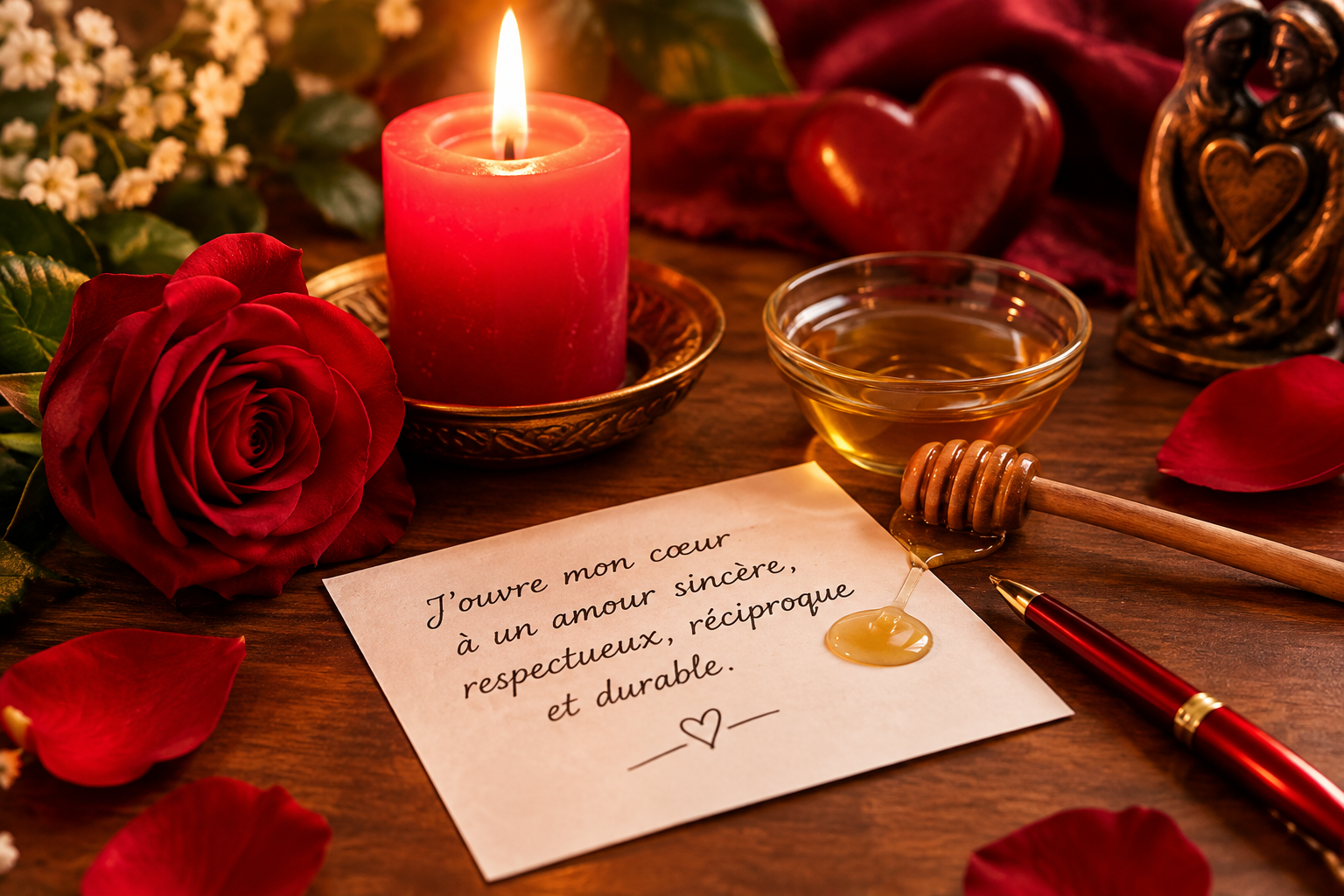 chemin spirituel rituel amour